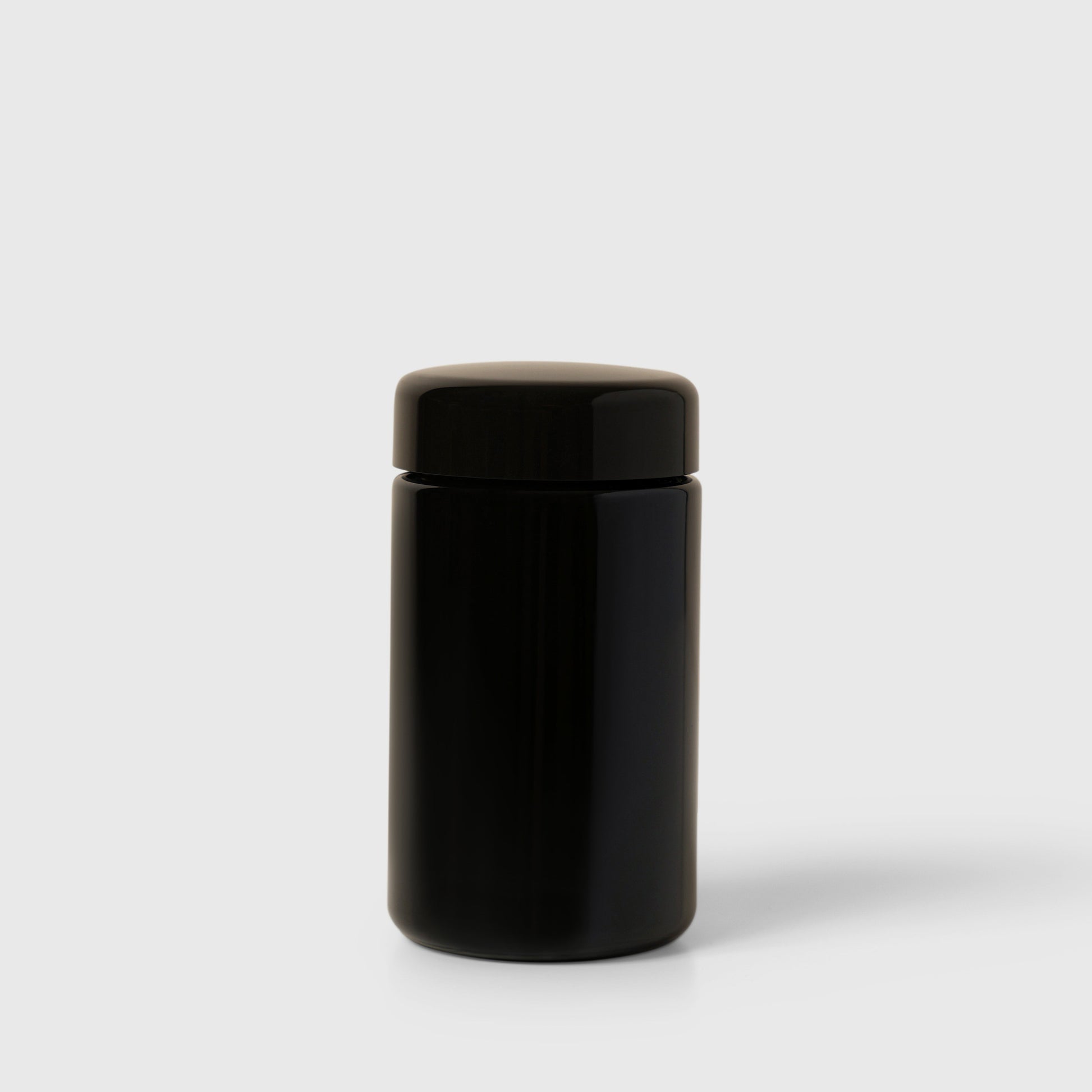 Violet Glass Tea Storage Jar