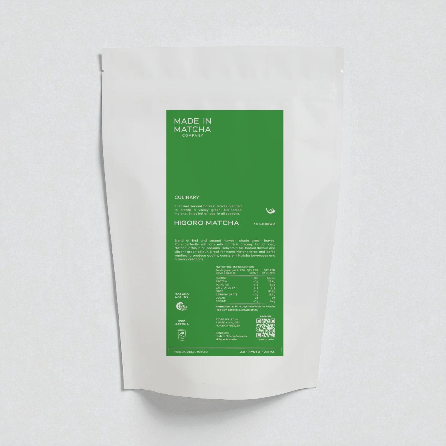 Bulk 'Higoro' Culinary Matcha Powder