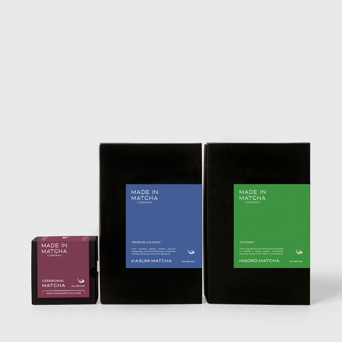 Matcha Powder Trio