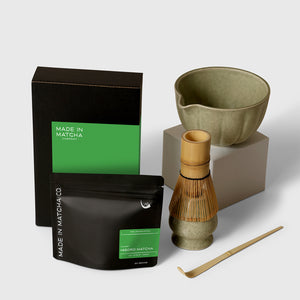 Japanese Matcha Tea Set with your choice of tea