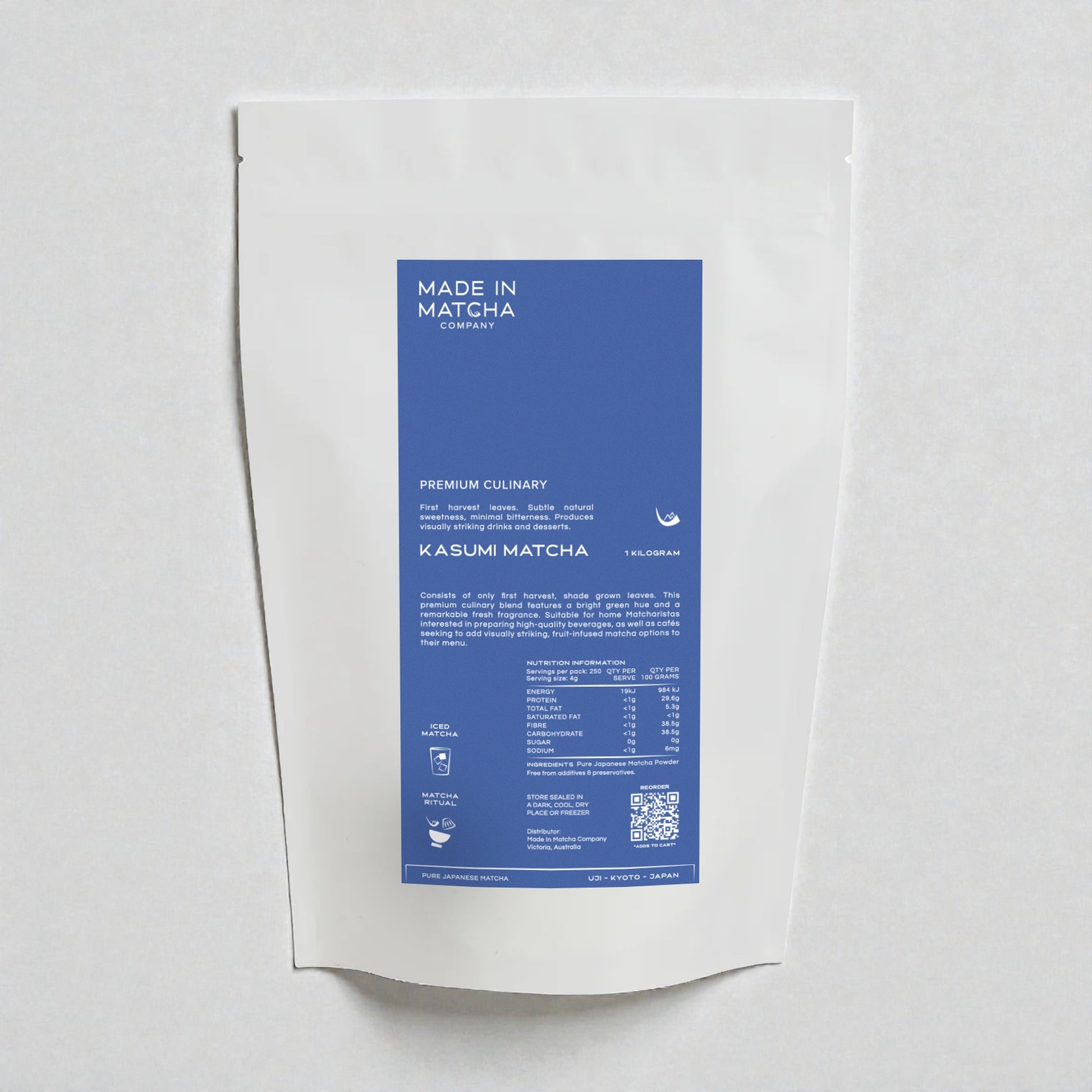 Bulk 'Kasumi' Premium Culinary Matcha Powder